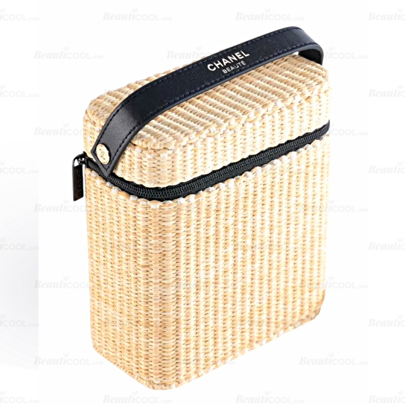 Chanel Les Beiges Healthy Glow Summer Essentials (Summer Limited Edition Bamboo Woven Box Bag) 